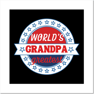 World's Greatest Grandpa Posters and Art